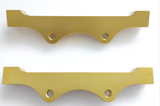 Golden brake bracket for w219 Mercedes AMG cls63 390x36 disc front