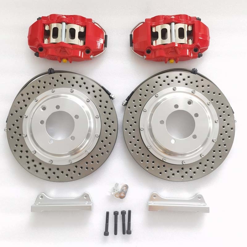 AP9202 4 Pots Brake Caliper With 355*28mm For Mitsubishi EVO8 Rear