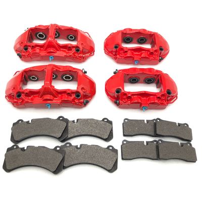 품질 Jekit 6 4 포트 프론트 디스크 브레이크 캘리퍼 세트 380x34mm 리어 디스크 브레이크 380x28mm 공장